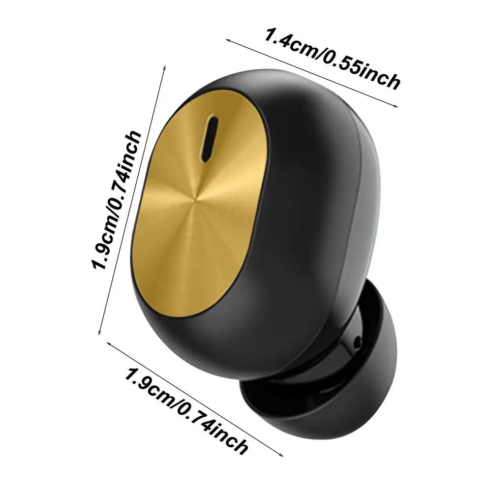 Single Ear Bud Single Wireless Earphone Invisible Cell Phone Wireless Earpiece Compact Single Small Wireless Headset